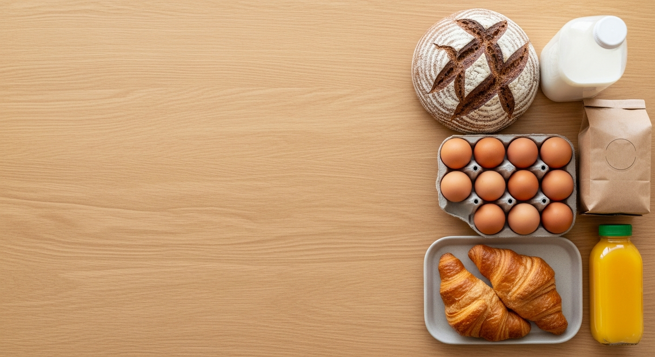Order by two, unpack breakfast tomorrow